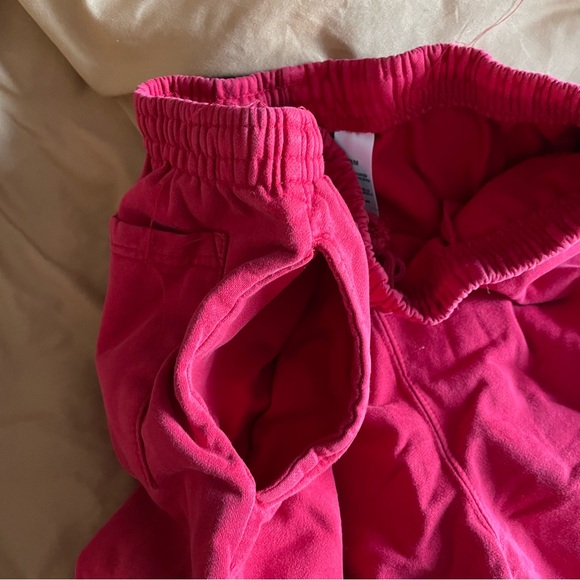 Men’s Red Shorts - Multi Functional with Pockets Leisure Active Sweatshirt-like - Picture 4 of 7